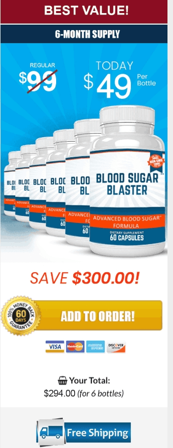 Blood Sugar Blaster-6-bottle